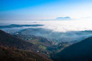 valley fog hills © Alvise