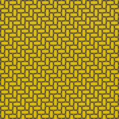 Vertical and horizontal yellow tiles with blue edg illustration