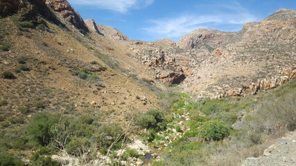 Scenery of the Swartberg Pass