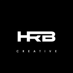 HRB Letter Initial Logo Design Template Vector Illustration