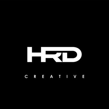 HRD Letter Initial Logo Design Template Vector Illustration