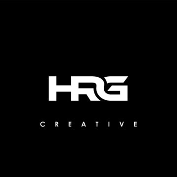 HRG Letter Initial Logo Design Template Vector Illustration