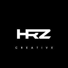 HRZ Letter Initial Logo Design Template Vector Illustration