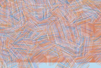 Light Blue, Yellow vector texture with disks.