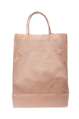 Blank paper bag with handles