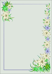 Obraz premium Abstract figures for the design of posters, envelopes, postcards, banners