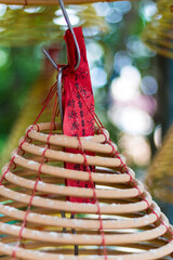 Insence spiral in temple in Macau