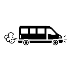 Bus icon vector