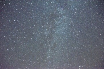 Diversa perspectiva de la Vía Láctea en una noche cerca del Observatorio del Montsant.