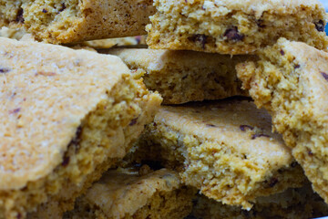 cookies and fruits for breakfast