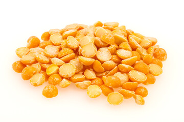 Raw dry peas for cooking