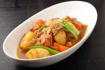 カレー味の肉じゃ