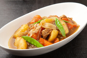 カレー味の肉じゃ