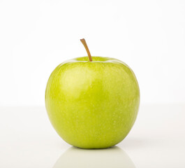 Green apple isolated on white