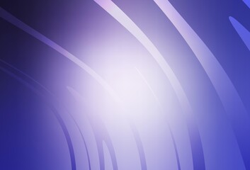 Light Purple vector texture with bent lines.