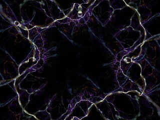 Imaginatory fractal background Image