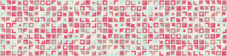 Abstract Geometric Pattern generative computational art illustration