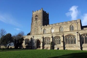 Fototapeta na wymiar St Peter's Church, Humbleton, East Riding of Yorkshire.