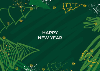 Merry Christmas and universal season's greeting cards. Trendy abstract Winter Holidays art templates. Suitable for social media post, mobile apps, banner design and web/internet ads.