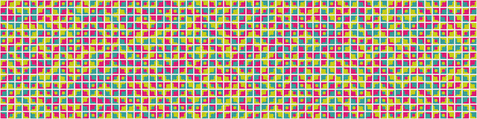 Abstract Geometric Pattern generative computational art illustration