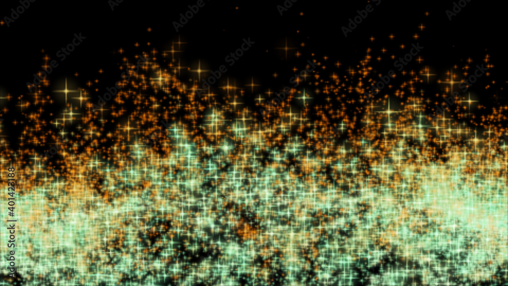 Canvas Prints starry bright glowing lights on an isolated black background flying at fast speed through hyperspace