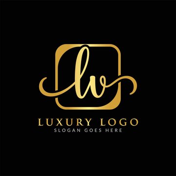 Initial LV letter Logo Design vector Template. Abstract Black Letter LV logo  Design Stock Vector Image & Art - Alamy