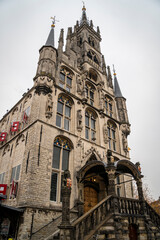Obraz premium Town Hall, Gouda, Netherlands