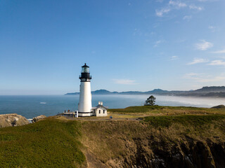 Fototapeta na wymiar lighthouse on the coast of Oregon