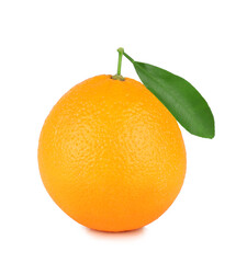 Orange isolated on white background, clipping path