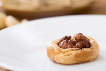 Oriental sweets on a white background