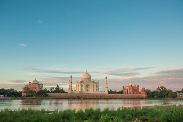 Taj Mahal Delhi at early morning, Agra, Delhi, India