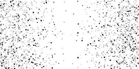 Silver glitter confetti.