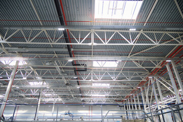 interior of a factory