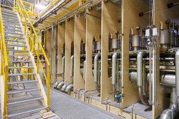 interior of a factory