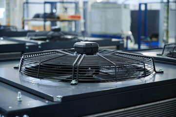 Aeration on a factory