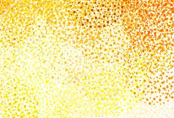 Light Green, Yellow vector background with bubbles.