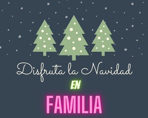 ¡Feliz Navidad! en familia