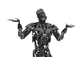 master cyber robot do not know what to do