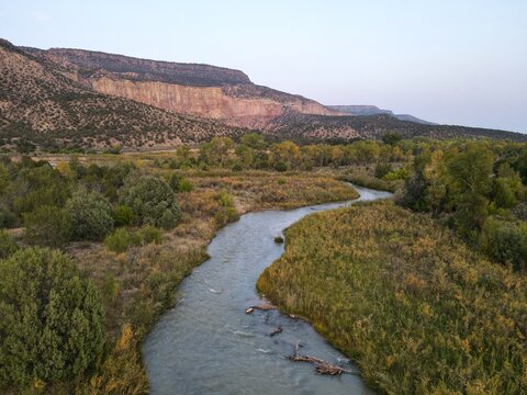 Rio Chama River Valley in New Mexico