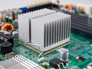 cooling fan with cpu in the computer system unit, cooling the computer air, repair and upgrade, cooling computer components