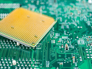 interchangeable silicon microprocessors for desktop, server, laptop, cpu surface with contacts for...