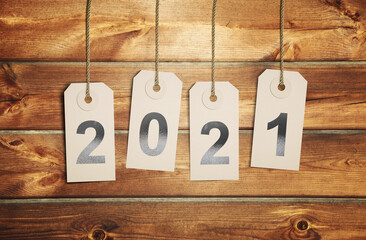 Happy New Year Background. Start in 2021