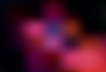 Dark Pink vector blurred bright template.