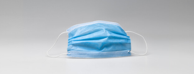 Medical disposable mask for protection. Surgical mask.