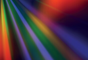 Dark Blue, Red vector blurred template.