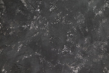 Obraz premium Abstract black-white background texture. A gray plaster texture. Cement background