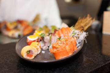 Sushi sashimi food restaurant