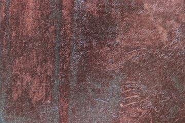 Brown background with scuffs and spots. Paper texture. Empty backdrop.