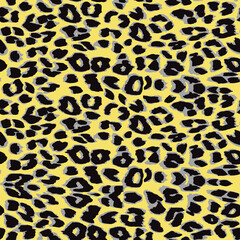 Fototapeta na wymiar Leopard gepard cheetah background. Seamless pattern. Animal print.