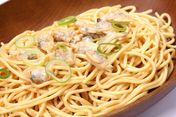 アサリ和風パスタ